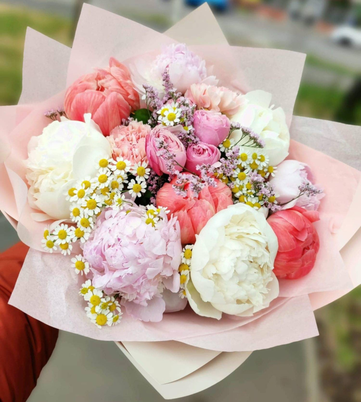 Buchet Bujori Model 4