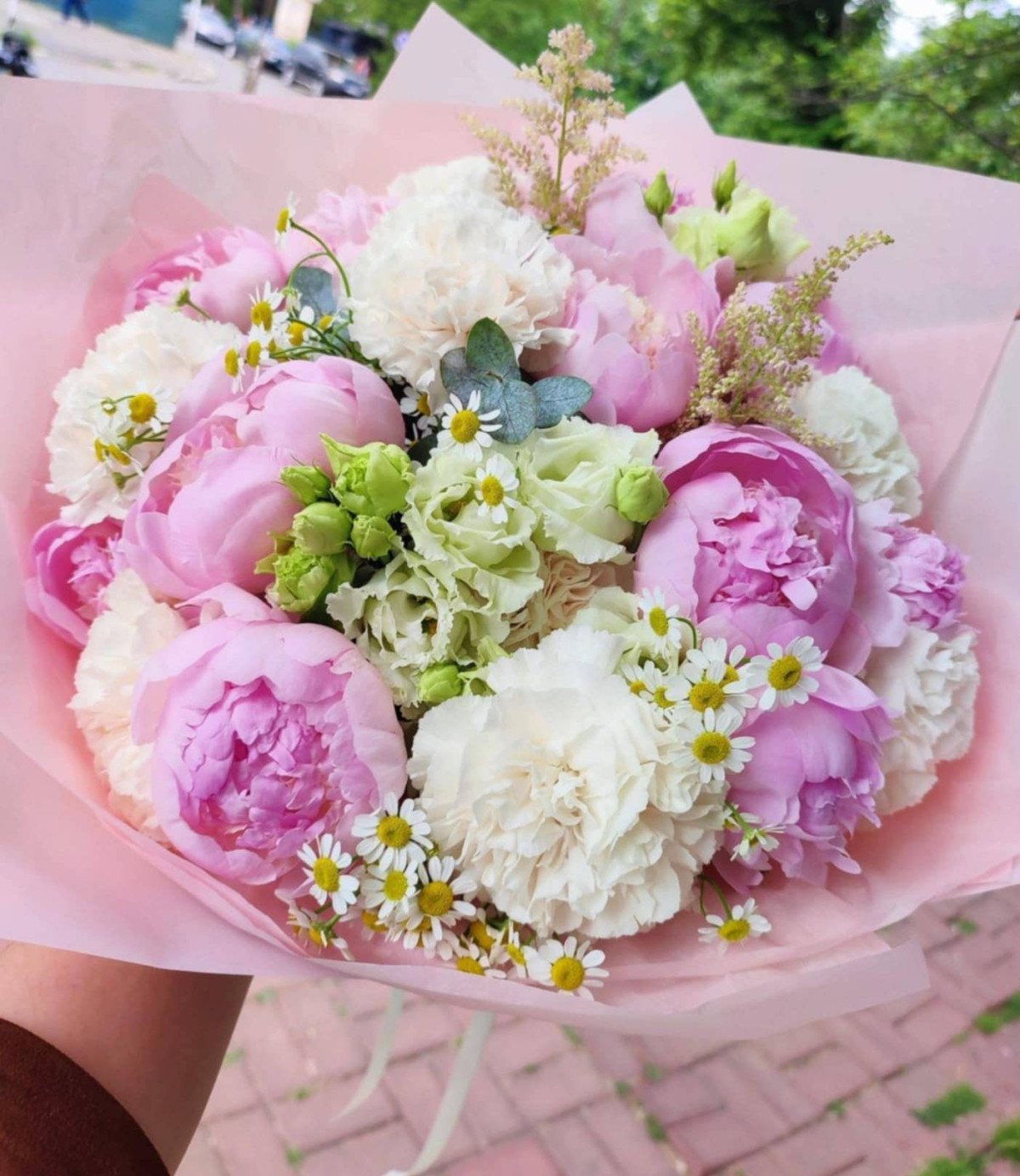 Buchet Bujori Model 3